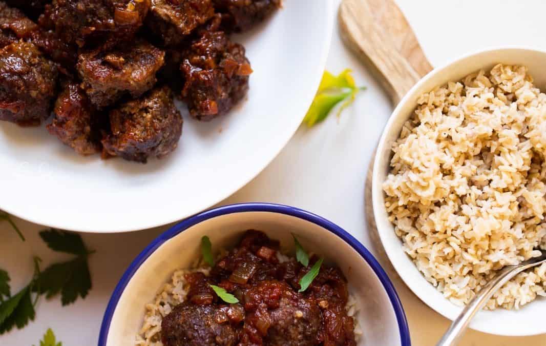 Silan Glazed Turkey Balls